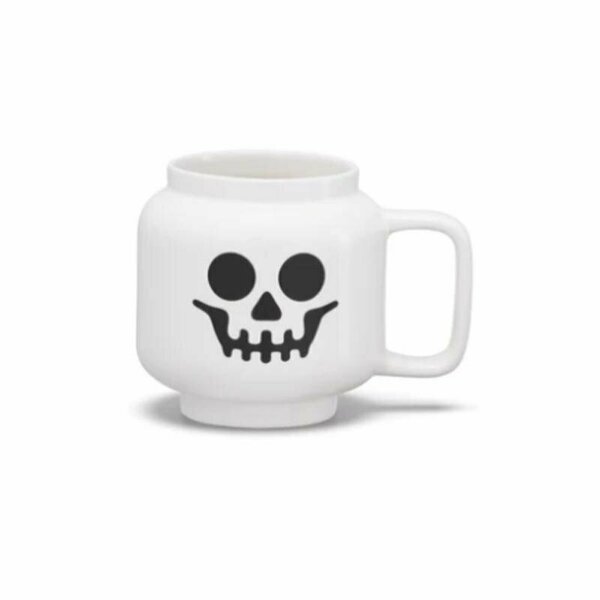 Lego 8.6 oz White BPA Free Skeleton Mug 40460817